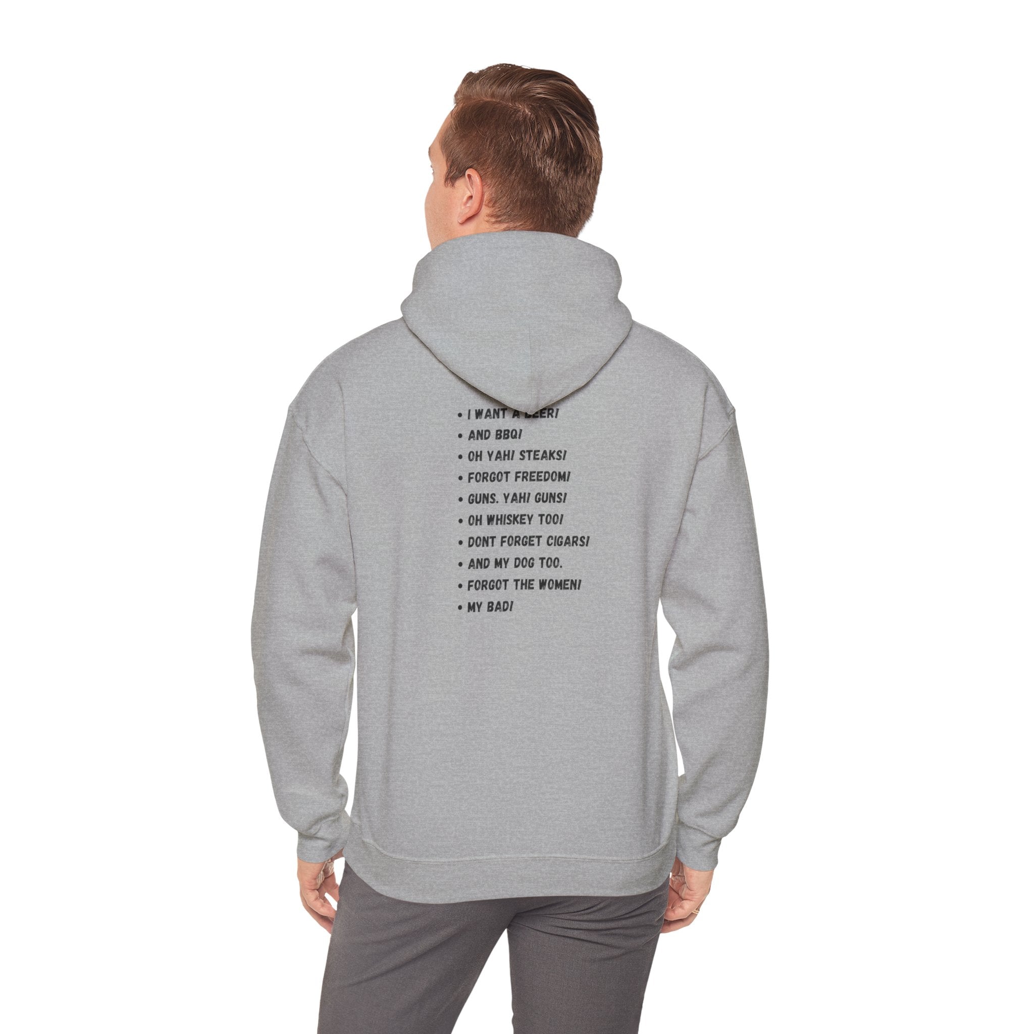 "I want a Beer" Unisex Heavy Blend™ Hooded Sweatshirt