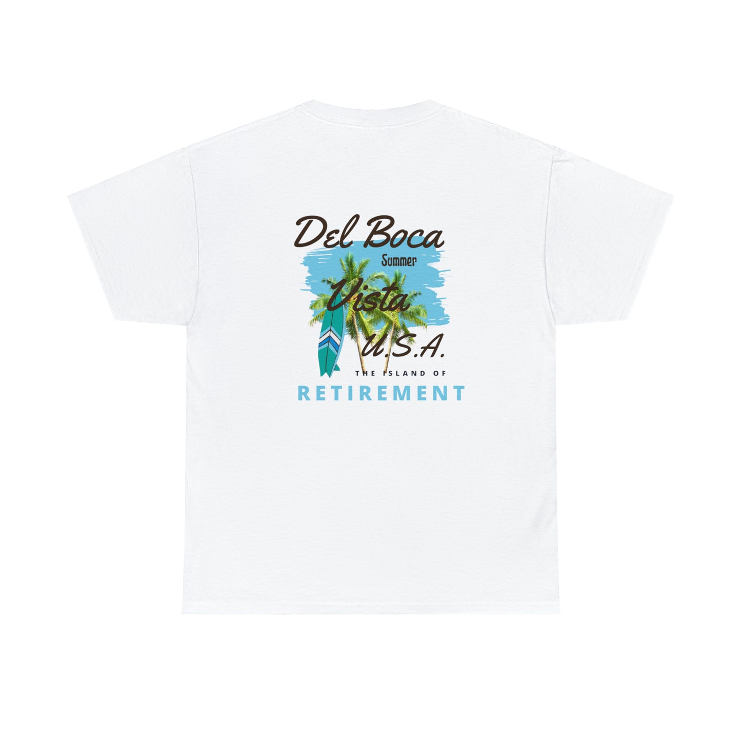 Del Boca Vista Unisex Heavy Cotton Tee