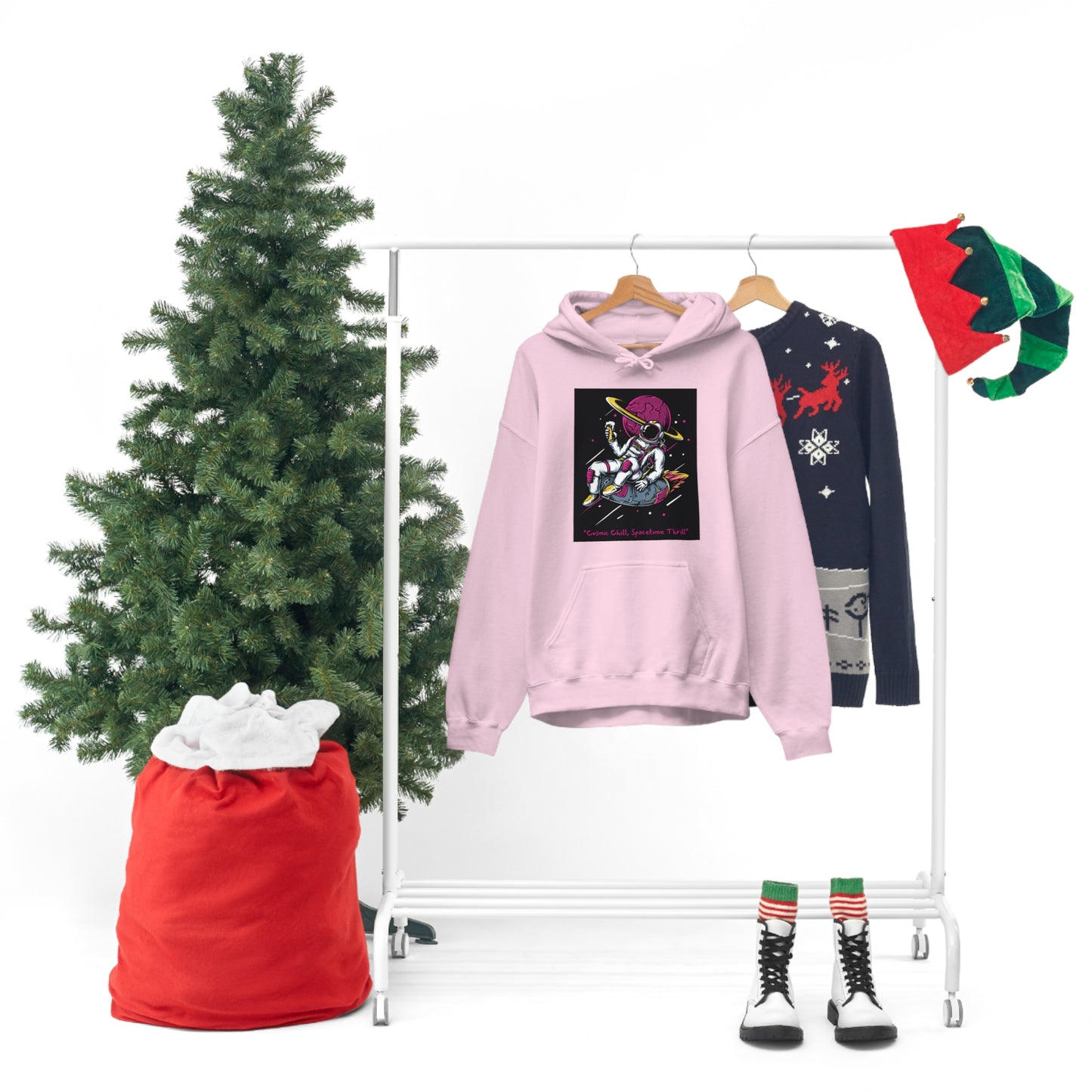 Cosmic Chill - Unisex Heavy Blend™ Hooded Sweatshirt