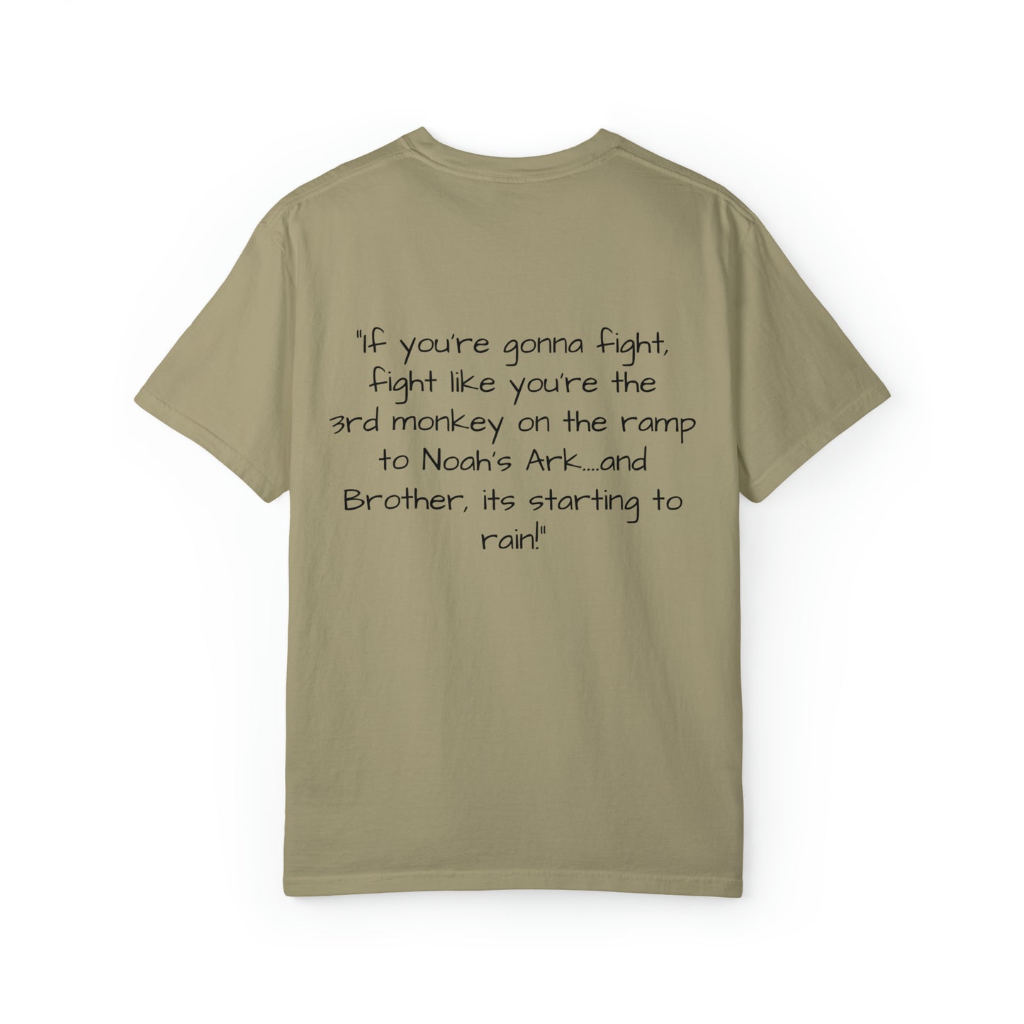 Fighting Monkey- Unisex Garment-Dyed T-shirt