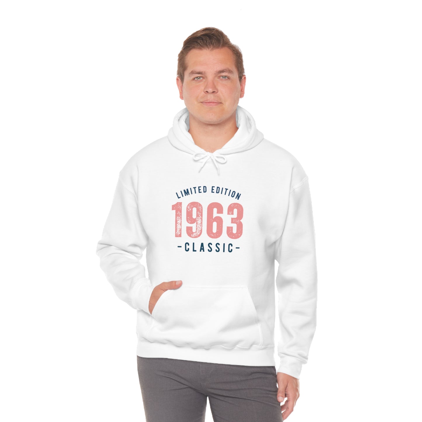 "1963 Tee" Unisex Heavy Blend™ Hooded Sweatshirt