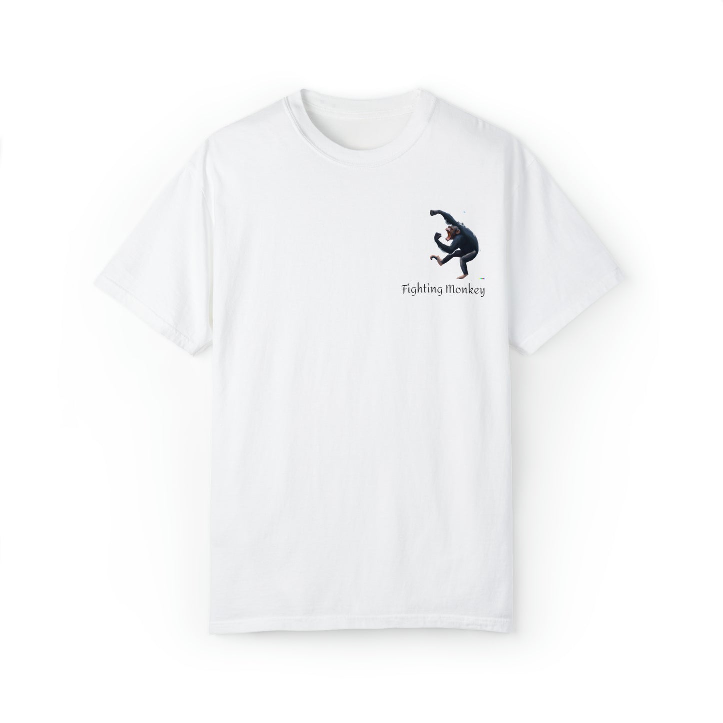 Fighting Monkey- Unisex Garment-Dyed T-shirt