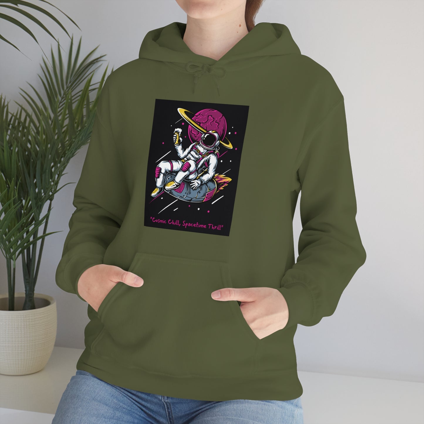 Cosmic Chill - Unisex Heavy Blend™ Hooded Sweatshirt