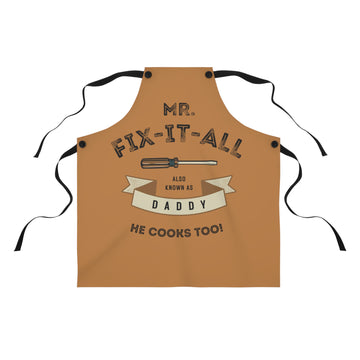 Mr Fix It All- Apron (AOP) Buy now in time for the holidays!