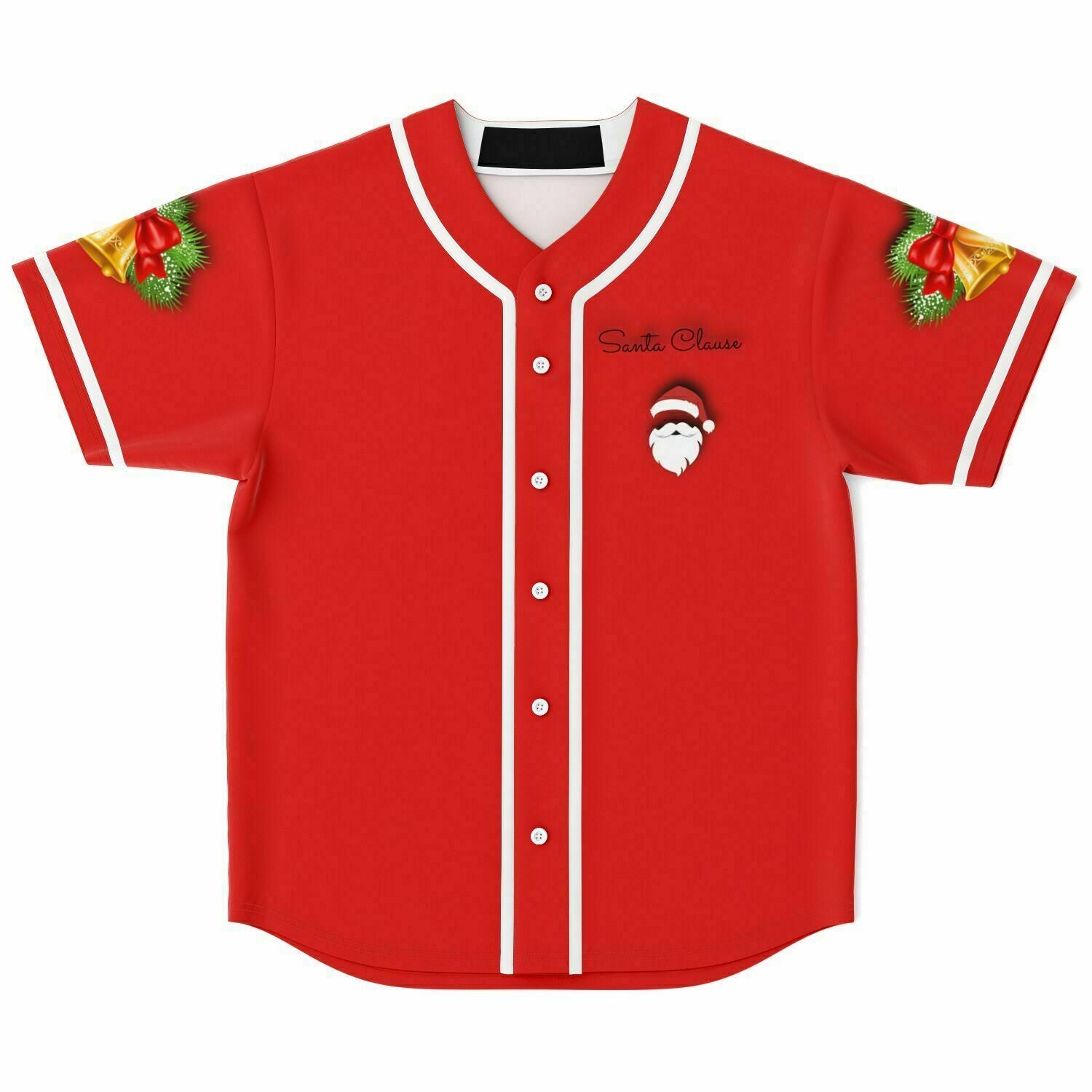 Santa Clause Baseball Jersey - AOP