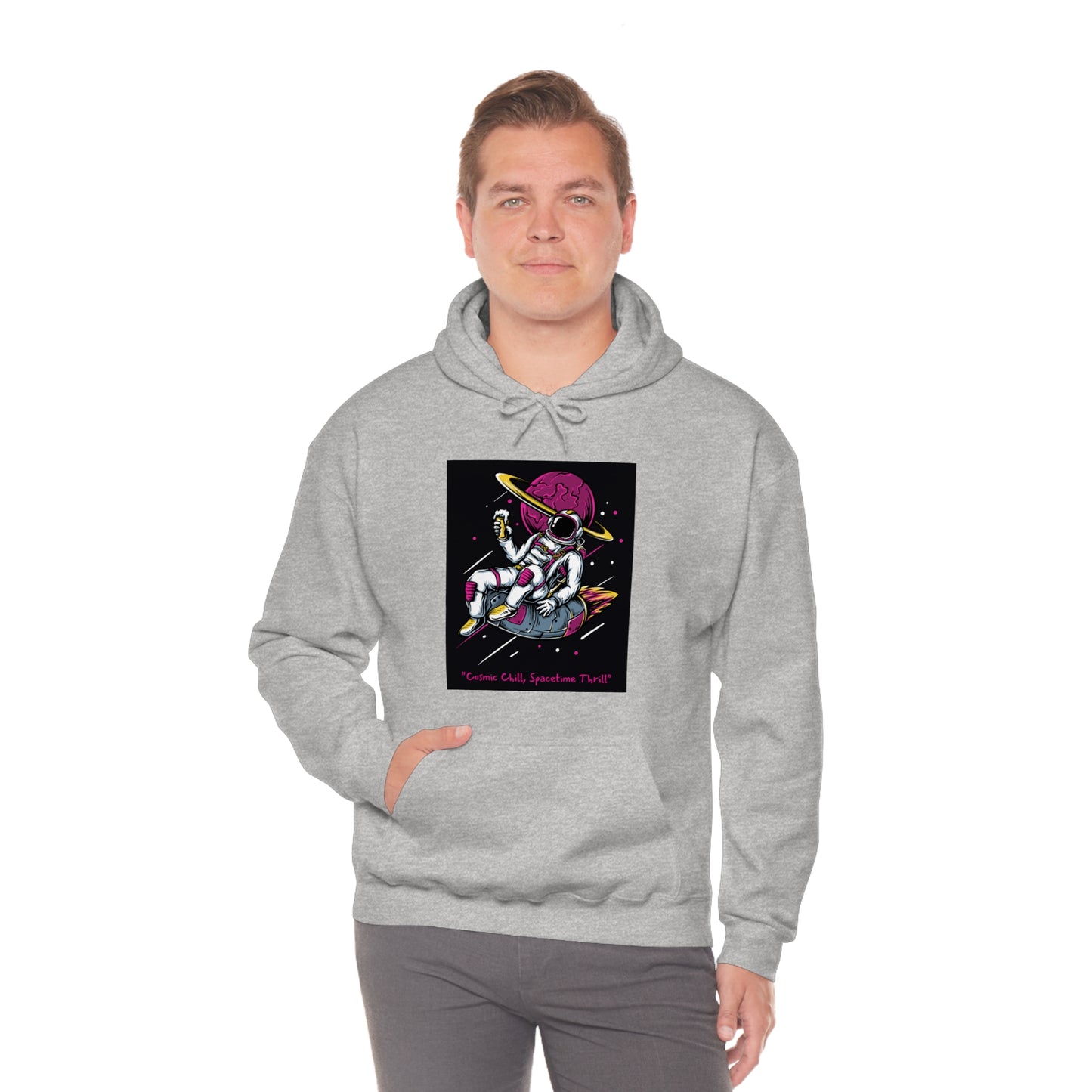 Cosmic Chill - Unisex Heavy Blend™ Hooded Sweatshirt
