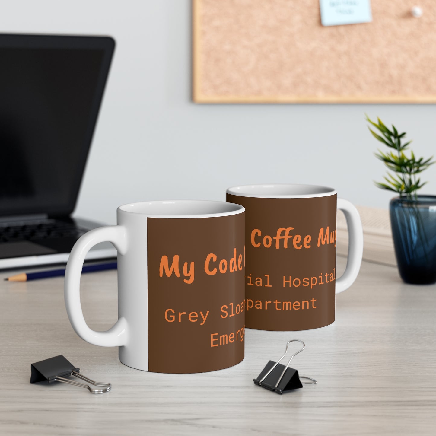 "Where is my Code Brown Coffee Mug" Ceramic Coffee Mug 11oz