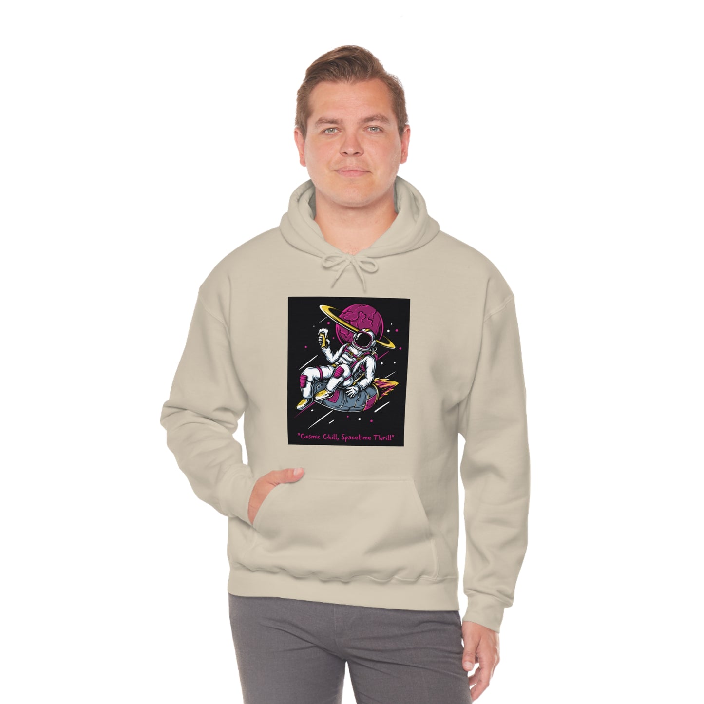 Cosmic Chill - Unisex Heavy Blend™ Hooded Sweatshirt