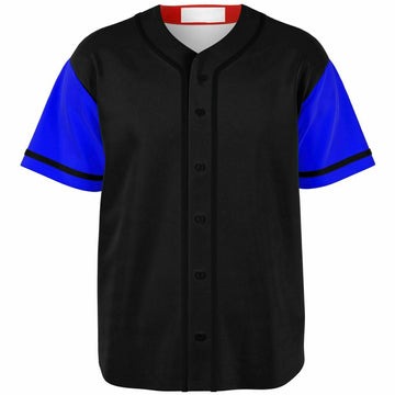 Black and Blue Baseball Jersey