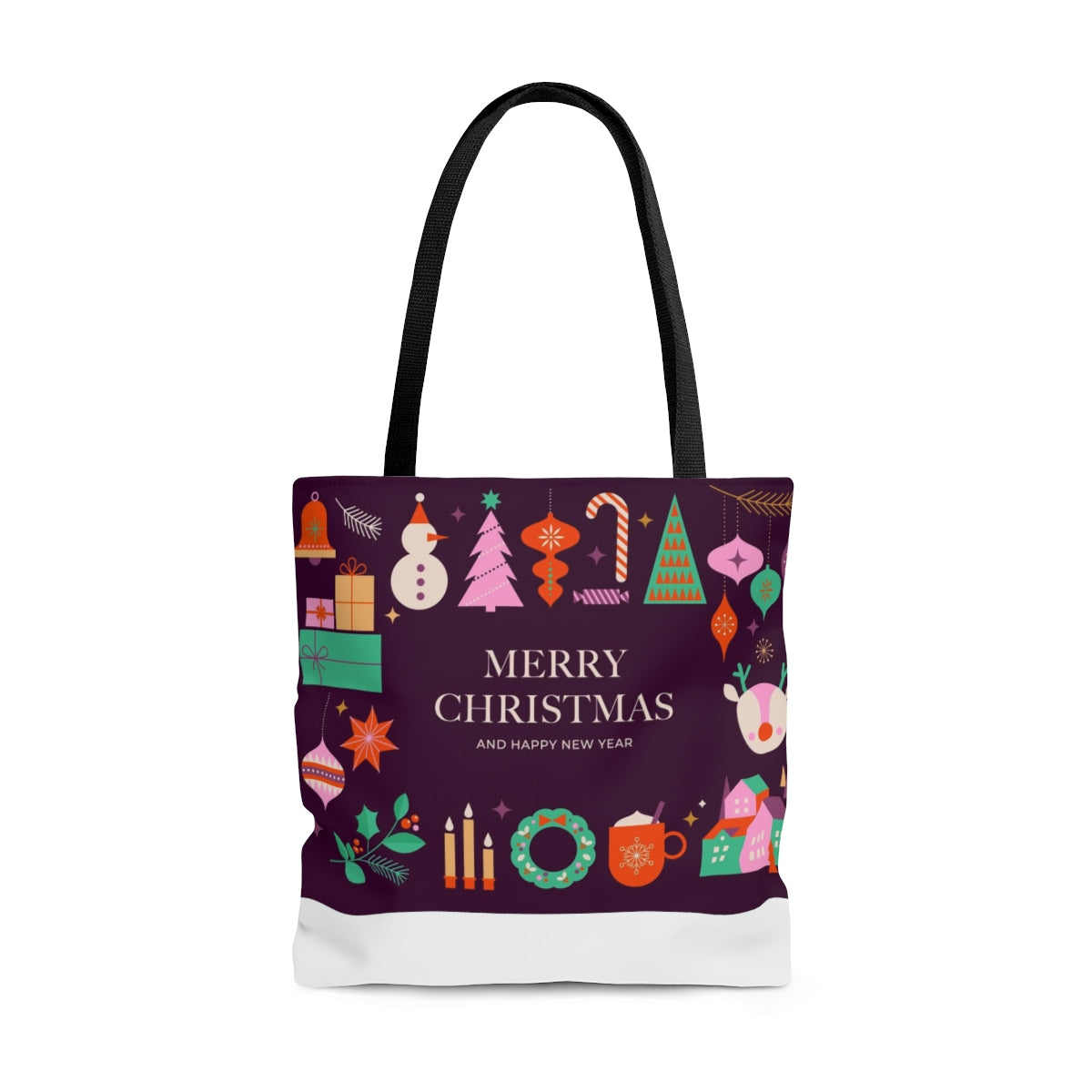 Christmas Shopping Tote Bag