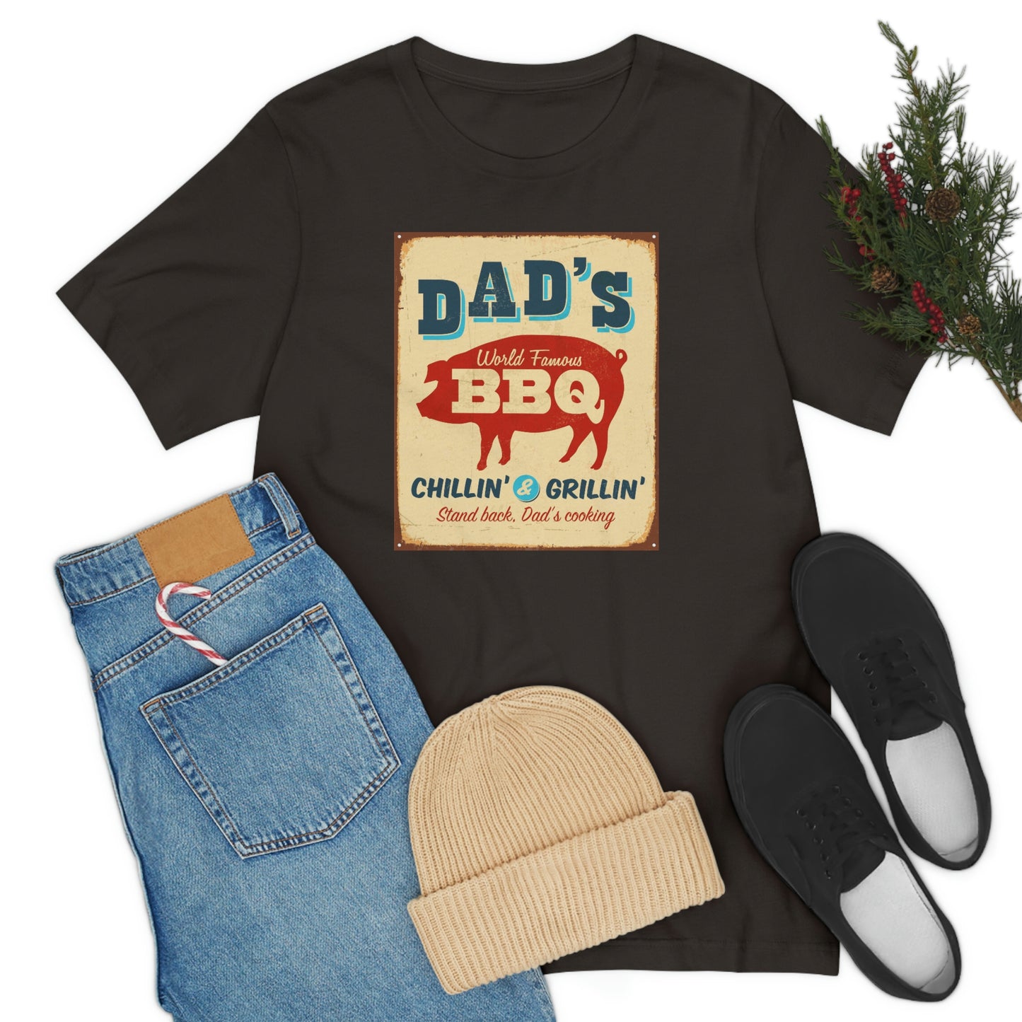 Dad's BBQ Tee - Unisex Jersey Short Sleeve Tee