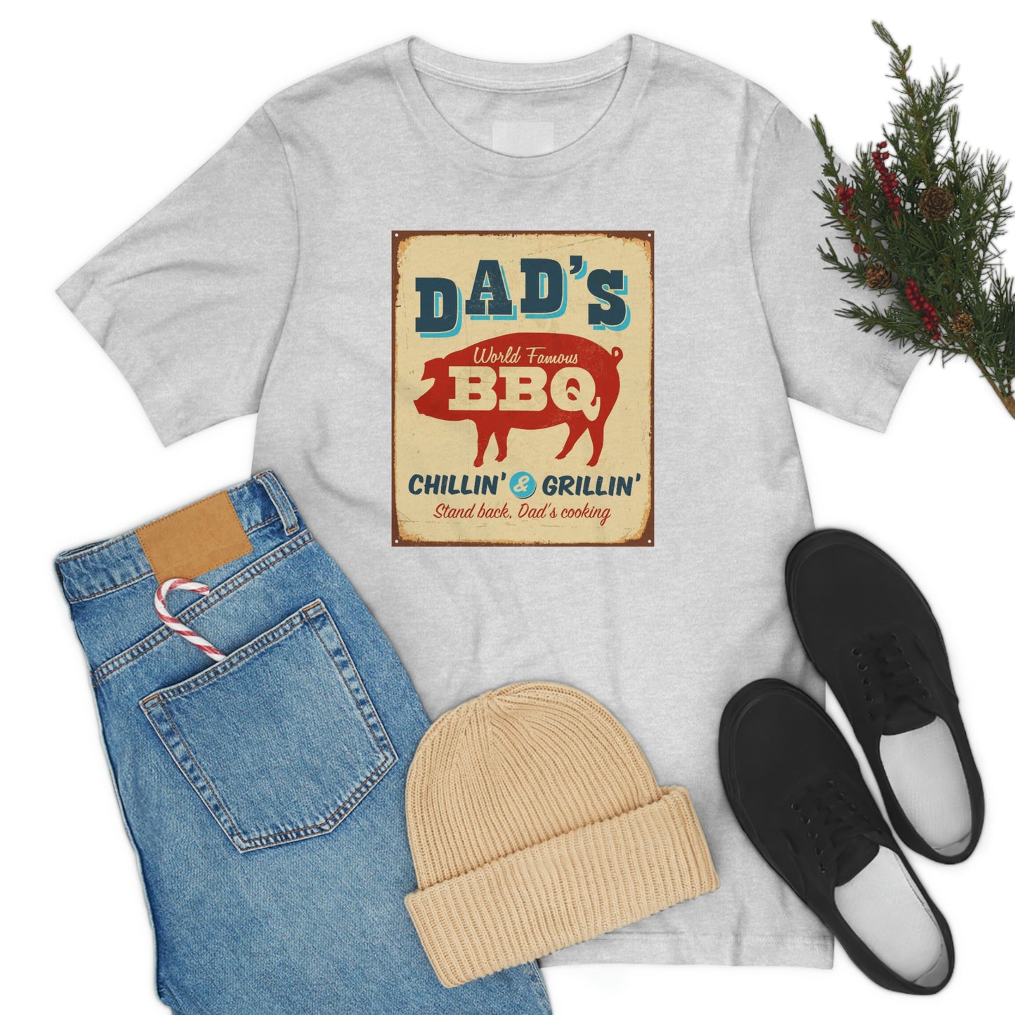 Dad's BBQ Tee - Unisex Jersey Short Sleeve Tee