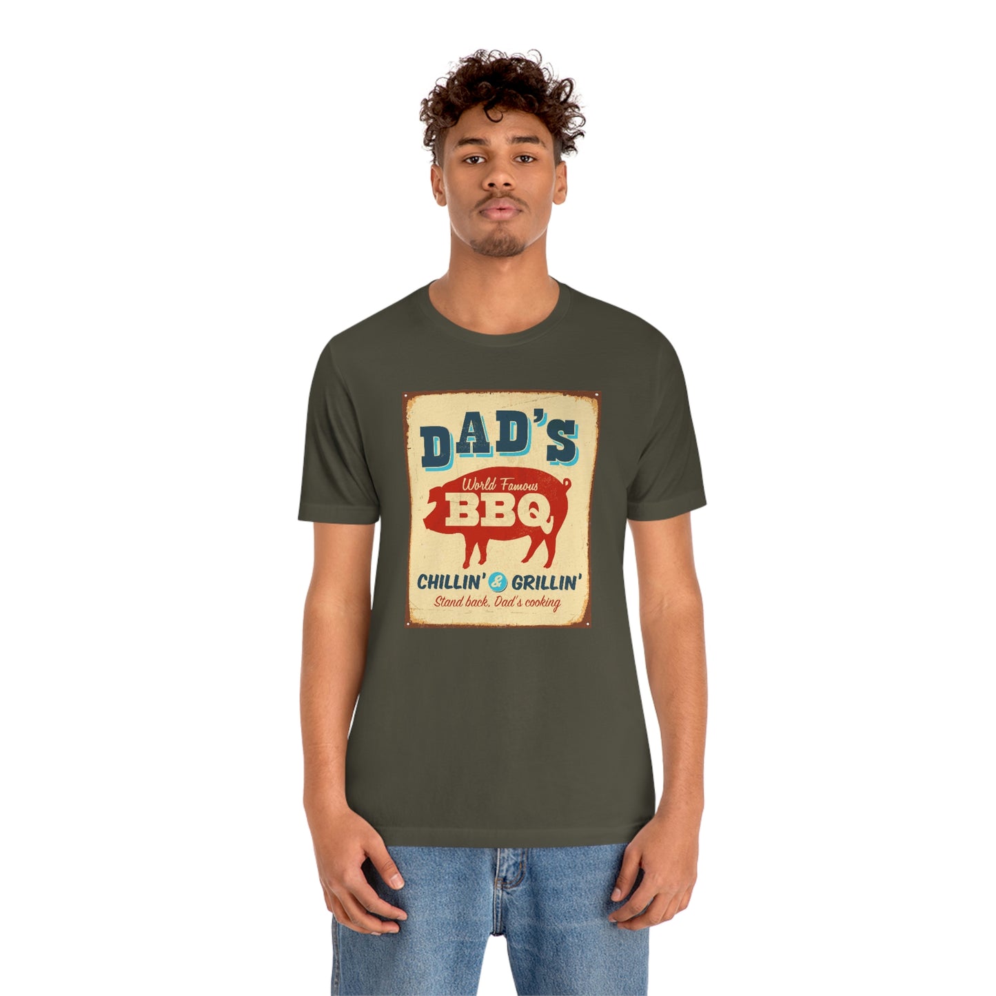 Dad's BBQ Tee - Unisex Jersey Short Sleeve Tee