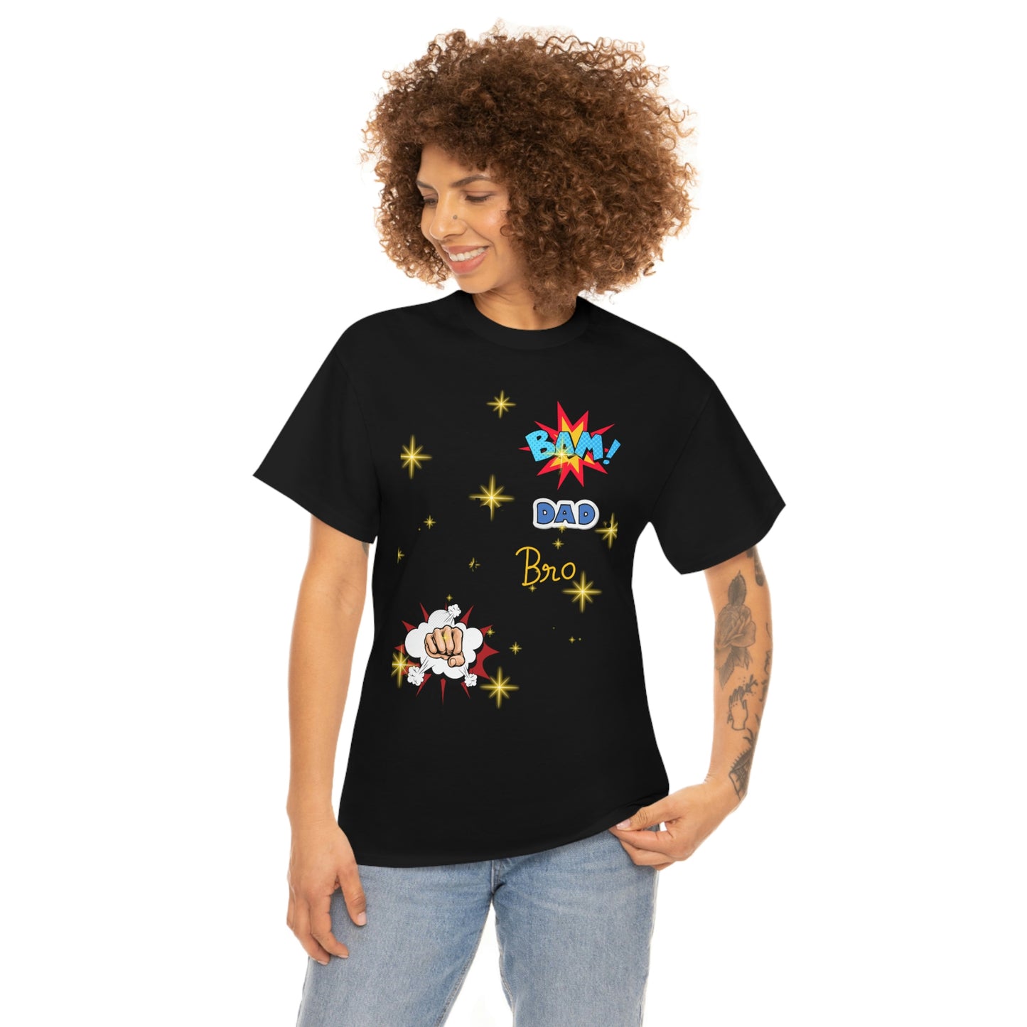 "I'm her DAD! Unisex Heavy Cotton Tee