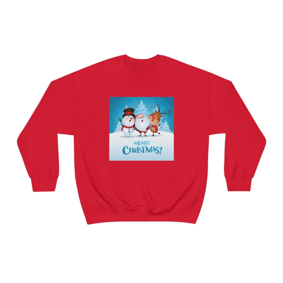 Merry Christmas Sweatshirt -Unisex Heavy Blend™ Crewneck Sweatshirt