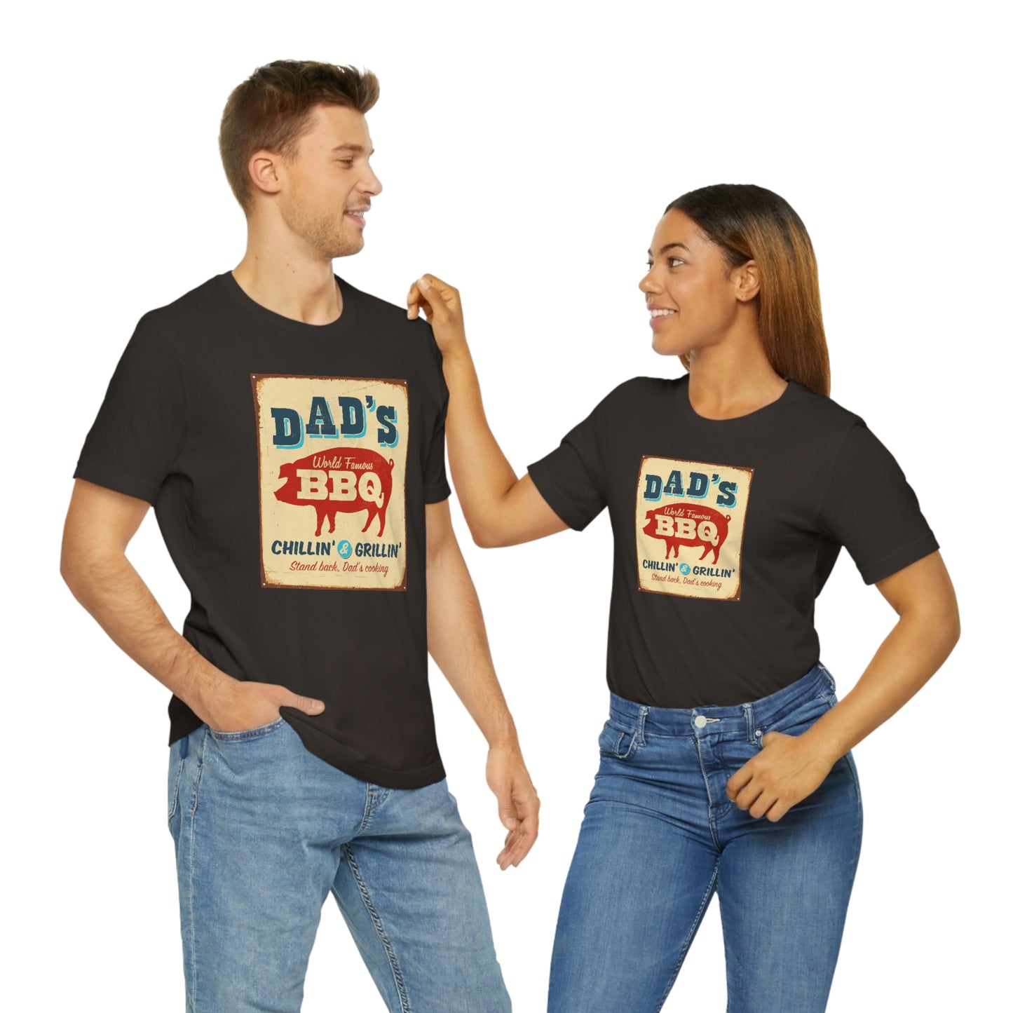 Dad's BBQ Tee - Unisex Jersey Short Sleeve Tee