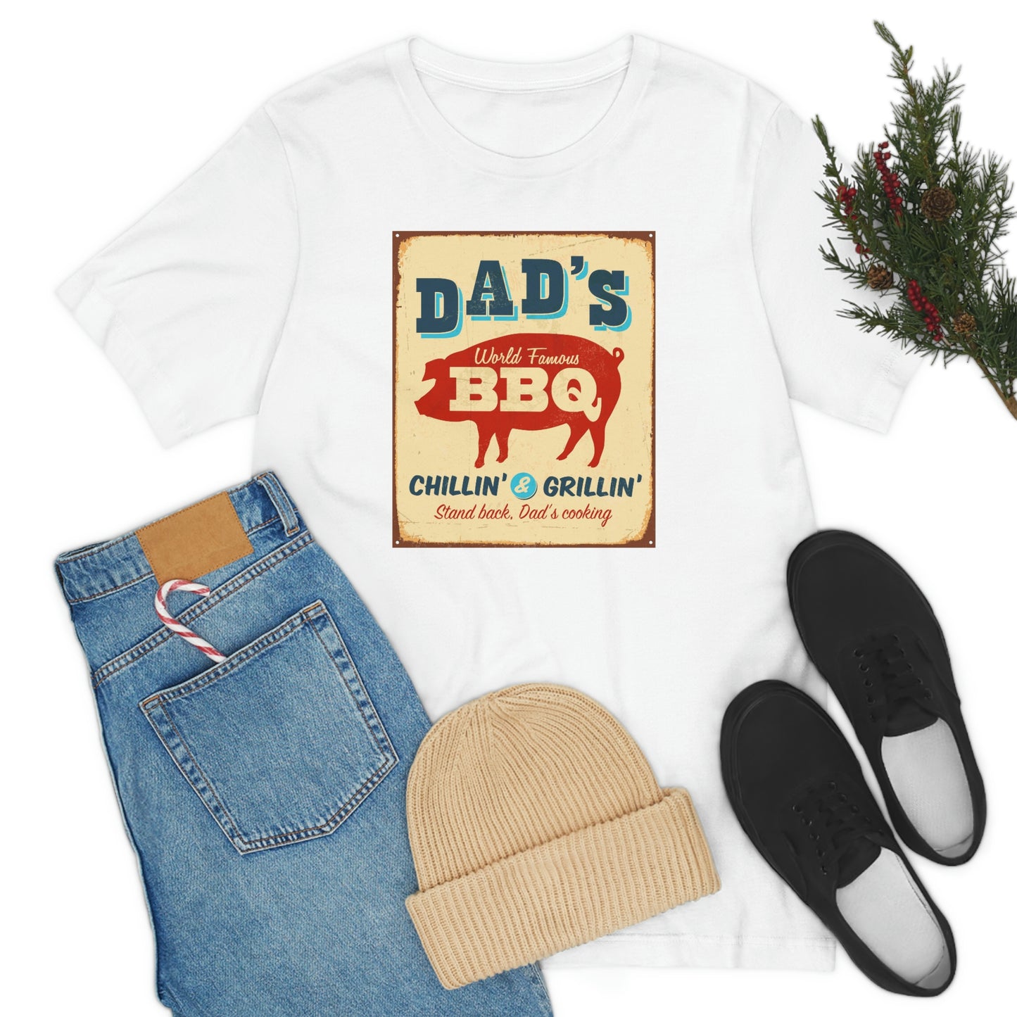 Dad's BBQ Tee - Unisex Jersey Short Sleeve Tee