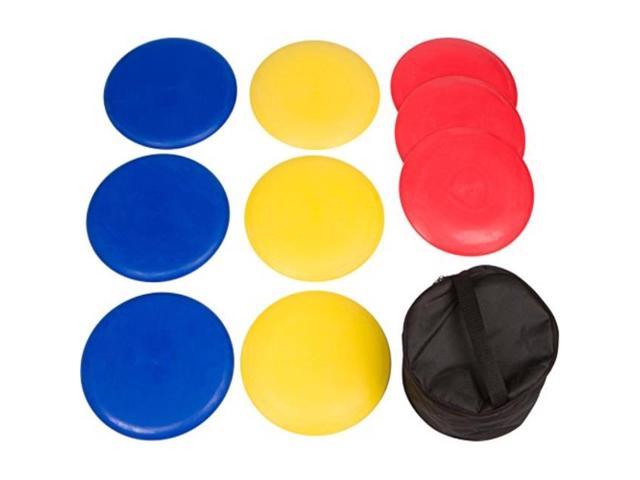 trademark innovations 9piece disc golf set with carry bag