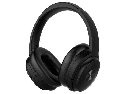 SHOPIFY-SE7 Dual Feedback Active Noise Cancelling Bluetooth Headphones, BLACK