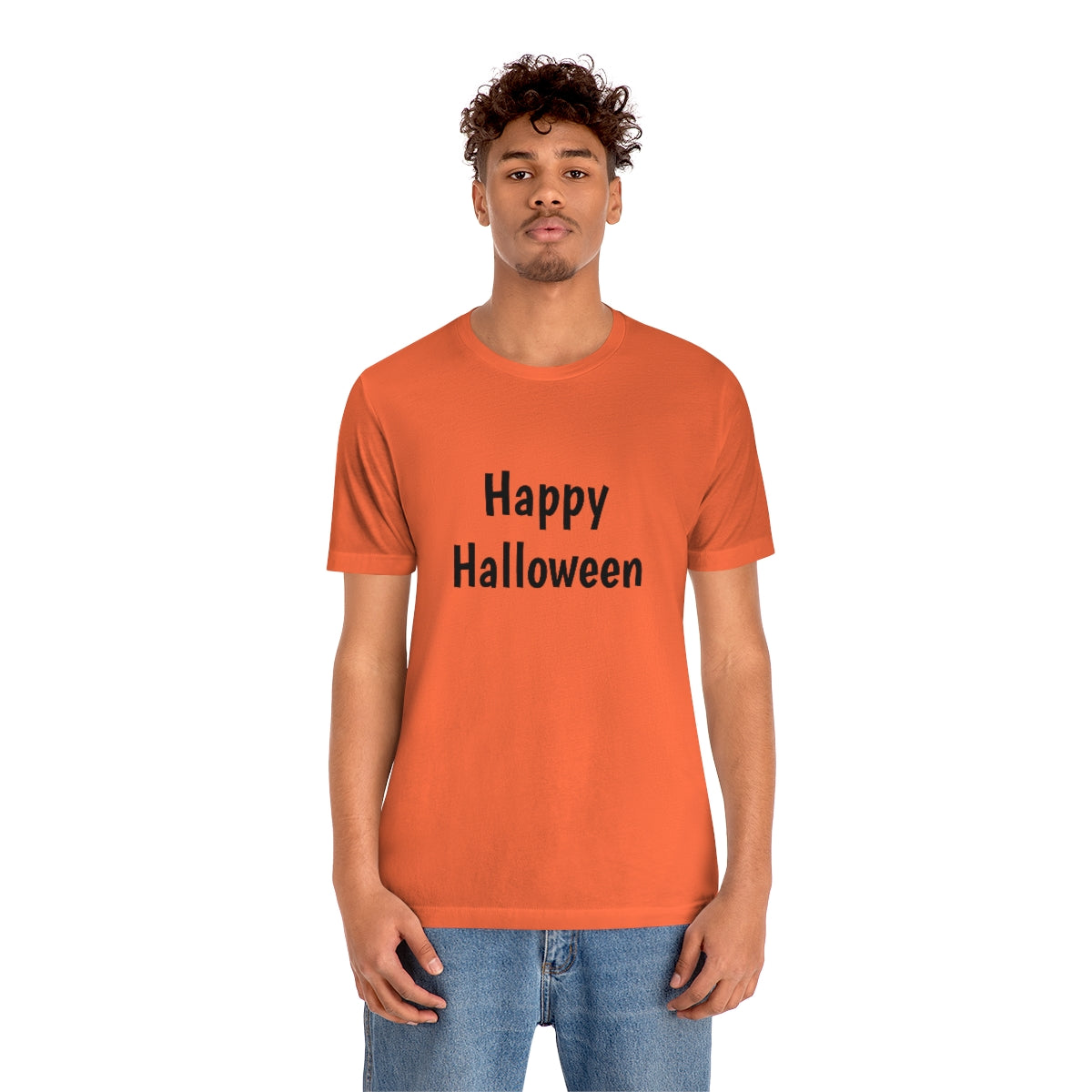Happy Halloween- Unisex Jersey Short Sleeve Tee
