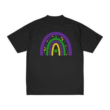Mardi Gras Rainbow Men's Performance T-Shirt