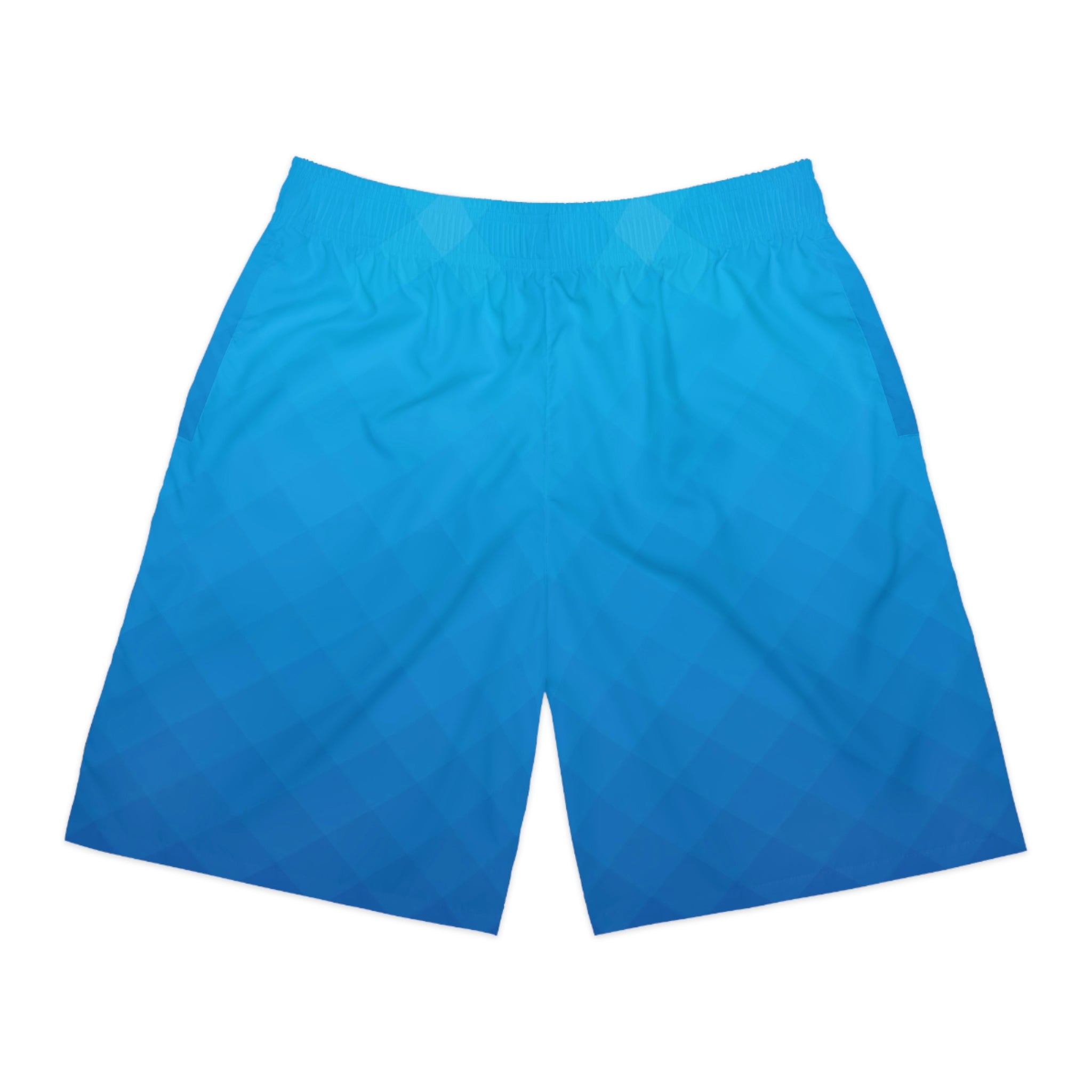 Fade to Blue- Men's Jogger Shorts (AOP)