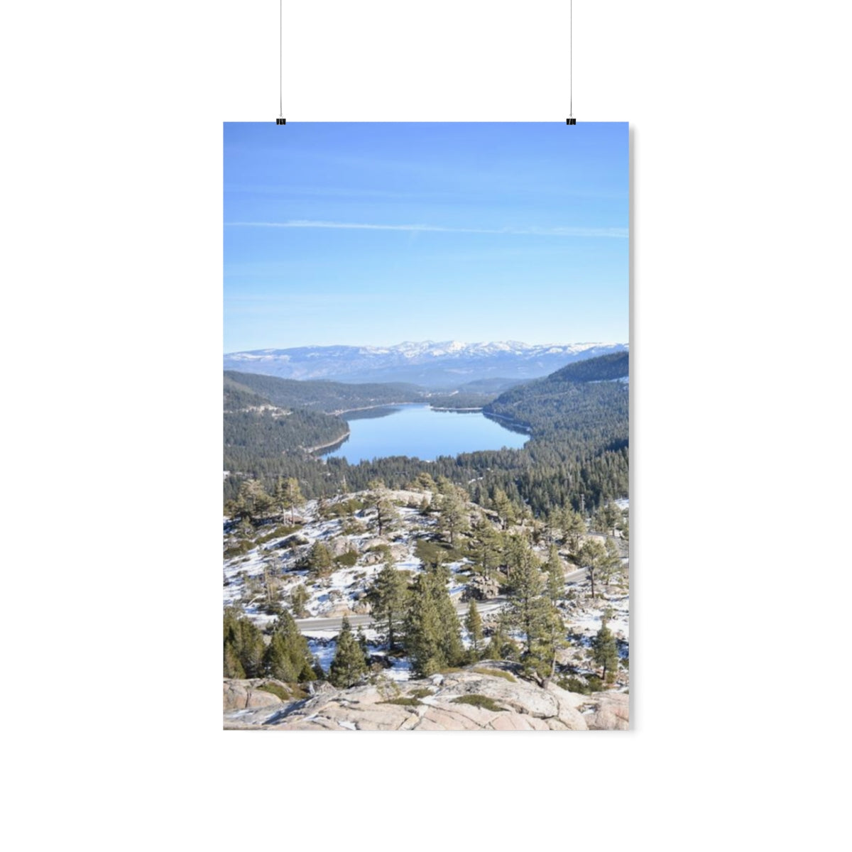 Donner Lake -Premium Matte Vertical Posters