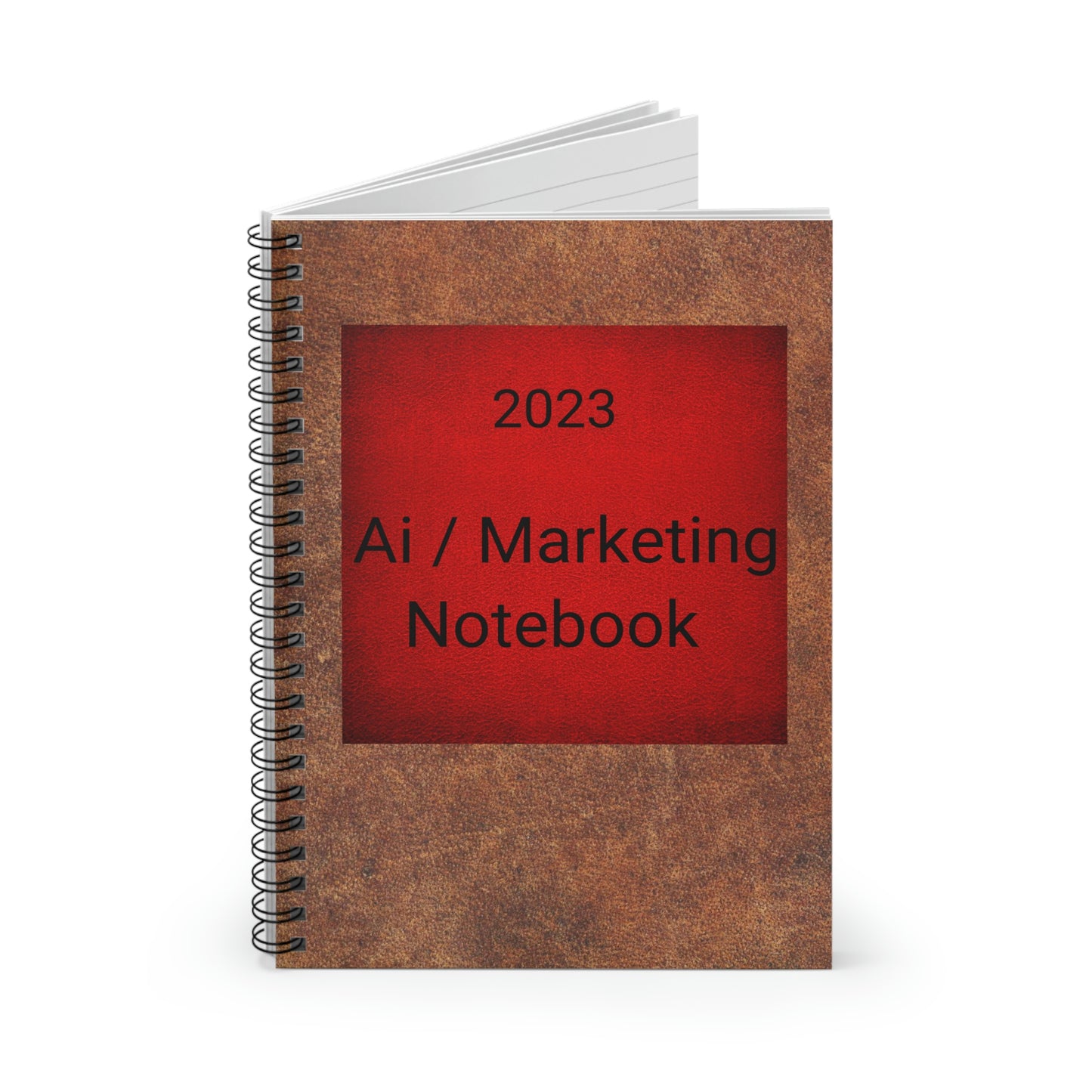 Ai / Marketing Spiral Notebook - Ruled Line