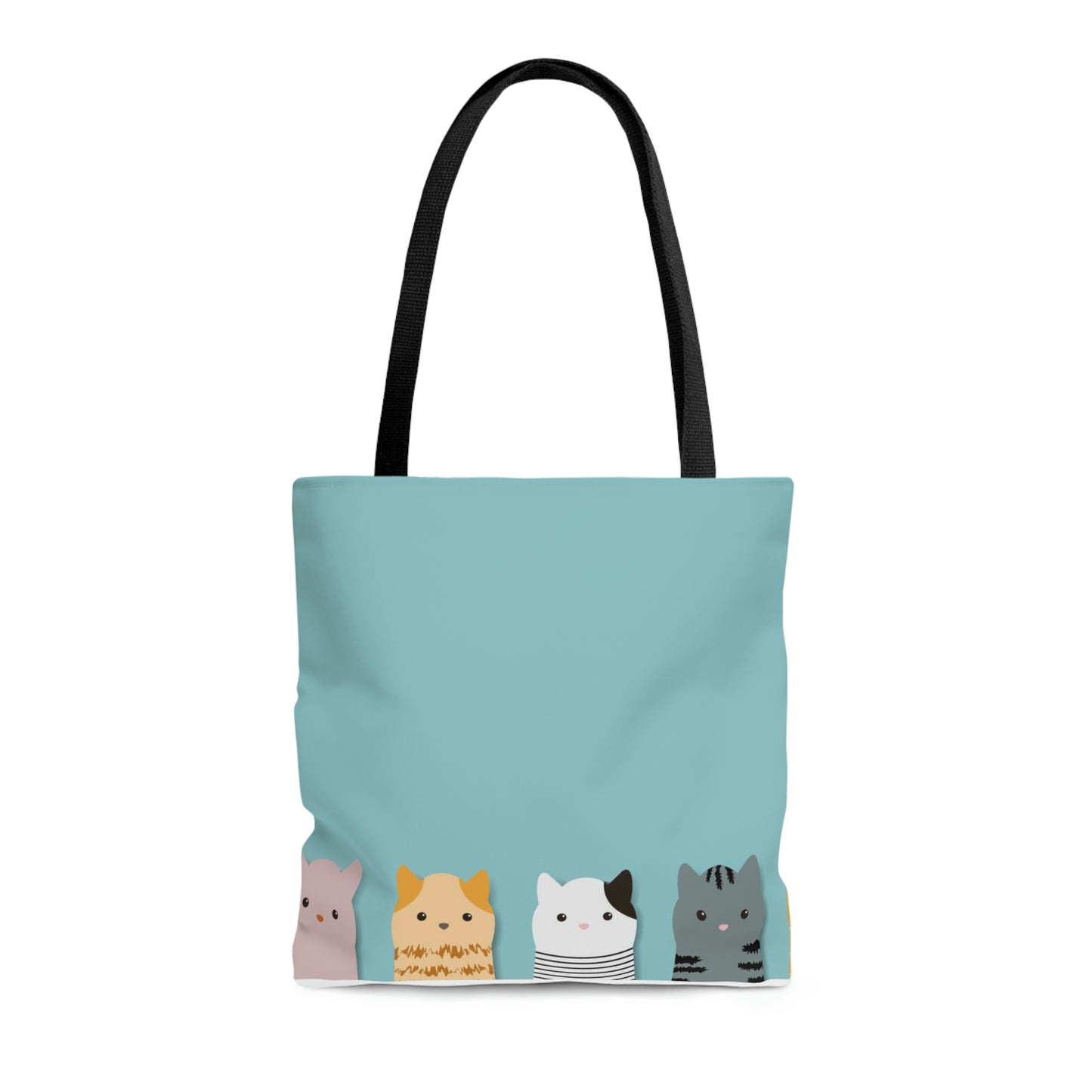 Kitty Kat Bag-AOP Tote Bag