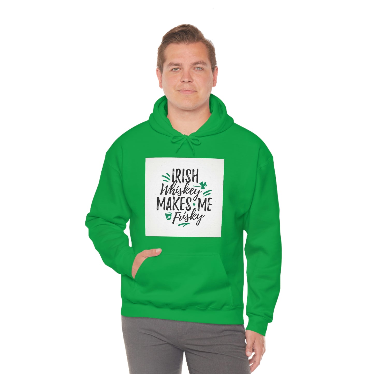 "Irish Whiskey" Unisex Heavy Blend™ Hooded Sweatshirt