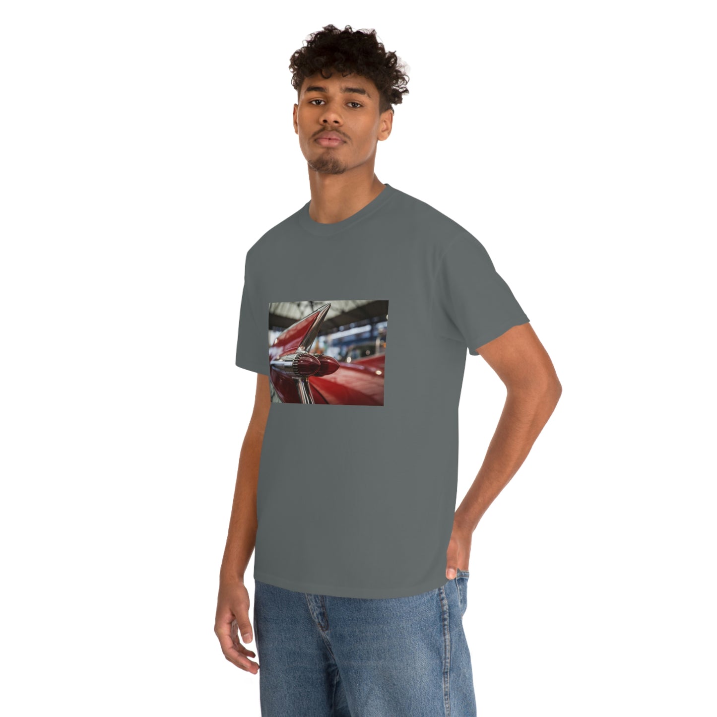 Cadillac-Unisex Heavy Cotton Tee