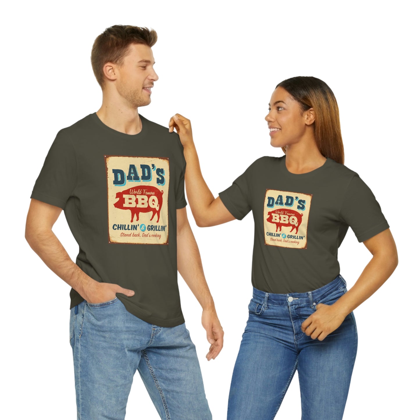 Dad's BBQ Tee - Unisex Jersey Short Sleeve Tee