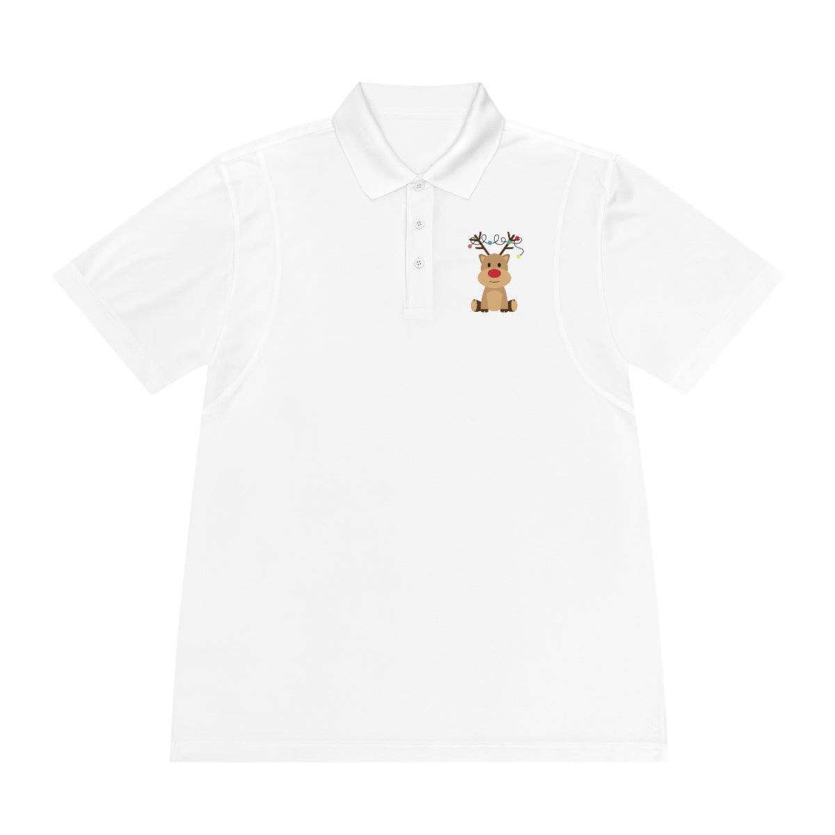 Rudolph the Red Nose Reindeer Men's Sport Polo Shirt